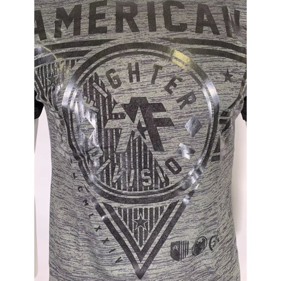 AMERICAN FIGHTER Men's T-Shirt S/S SIENA HIGHTS - Picture 8 of 9